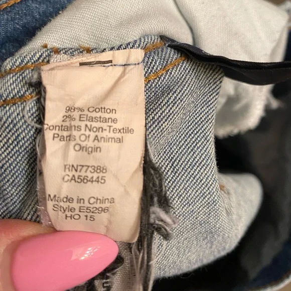 Madewell 10” High Riser Demi Boot Frayed Hem Jeans - Picture 11 of 16